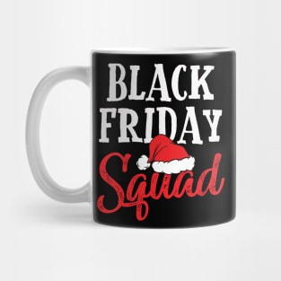 Black Friday Squad Shopping Team Family Funny Christmas Mug